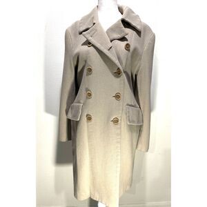 Zara overcoats winter Collection wool coat double breasted spain winter women M